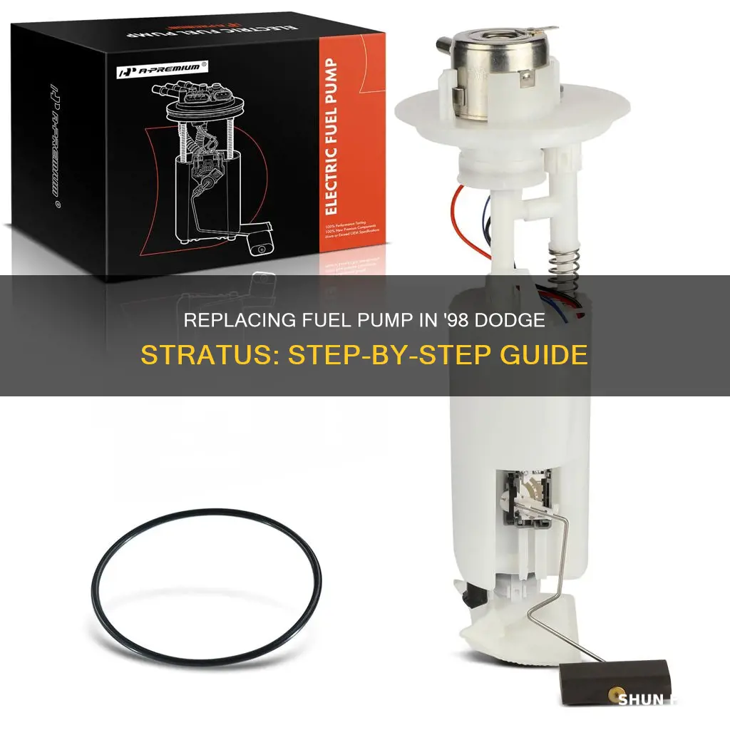 how to change fuel pump 1998 dodge stratus