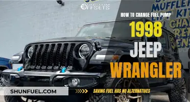 Replacing the Fuel Pump in a 1998 Jeep Wrangler: DIY Guide