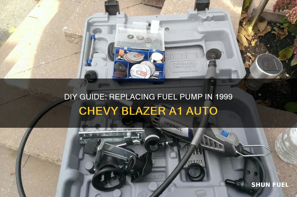 how to change fuel pump 1999 chevy blazer a1 auto