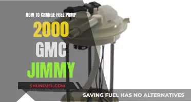 Replacing Fuel Pump in 2000 GMC Jimmy: Step-by-Step Guide