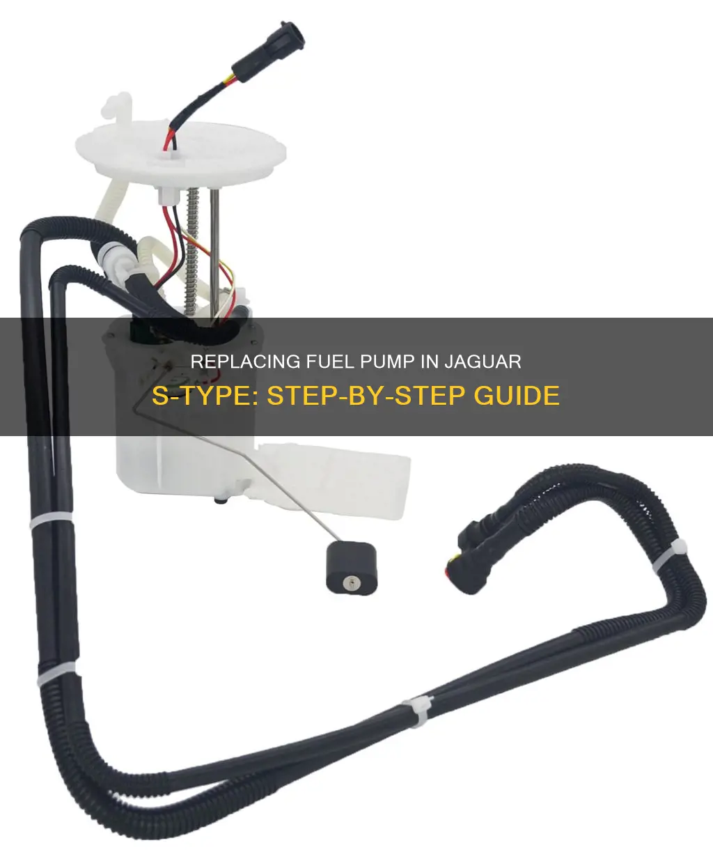 how to change fuel pump 2000 jaguar s-type