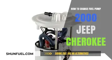 DIY Guide: Replacing the Fuel Pump in a 2000 Jeep Cherokee