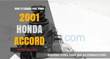 DIY Guide: Replacing the Fuel Pump in a 2001 Honda Accord