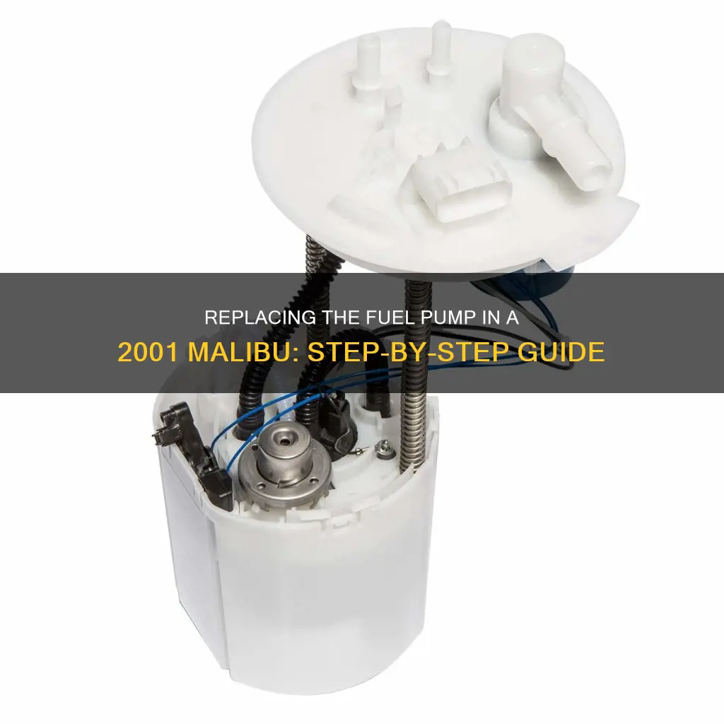 how to change fuel pump 2001 malibu