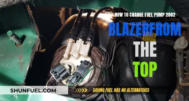 Replacing Fuel Pump in 2002 Blazer: A Step-by-Step Guide from the Top