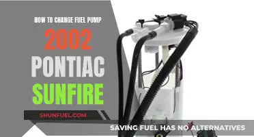 Replacing Fuel Pump in 2002 Pontiac Sunfire: Step-by-Step Guide