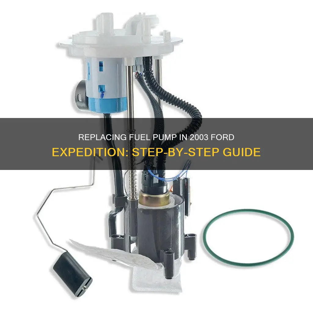 how to change fuel pump 2003 ford expedition