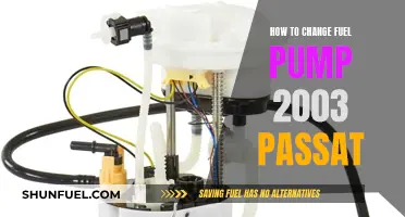 Replacing Fuel Pump in 2003 Passat: Step-by-Step Guide