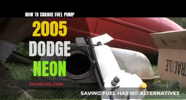 Replacing Fuel Pump in 2005 Dodge Neon: Step-by-Step Guide