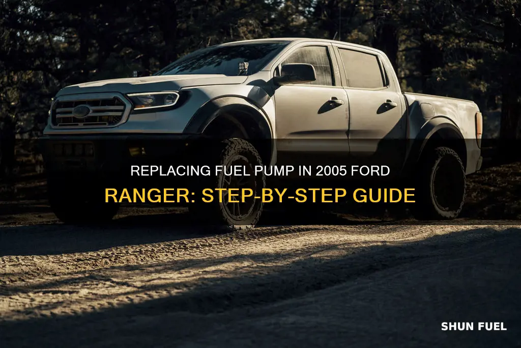 how to change fuel pump 2005 ford ranger