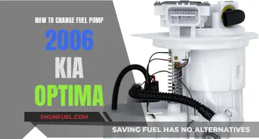 Replacing Fuel Pump in 2006 Kia Optima: Step-by-Step Guide