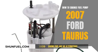 Replacing Fuel Pump in 2007 Ford Taurus: Step-by-Step Guide