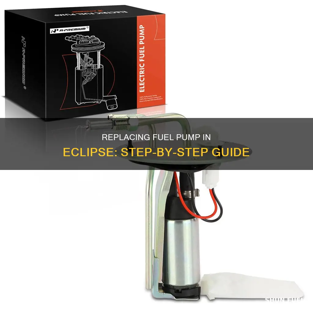 how to change fuel pump eclipse