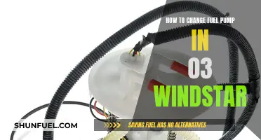 Replacing Fuel Pump in 2003 Windstar: Step-by-Step Guide