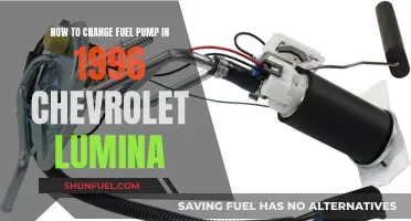 Replacing Fuel Pump in '96 Chevy Lumina: Step-by-Step Guide