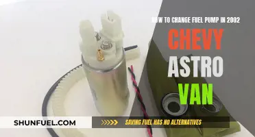 Replacing Fuel Pump in 2002 Astro Van: Step-by-Step Guide