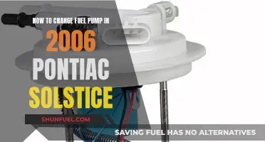 Replacing Fuel Pump in Pontiac Solstice: Step-by-Step Guide