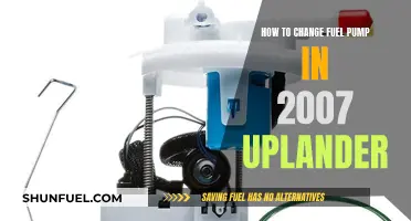 Replacing the Fuel Pump in a 2007 Uplander: Step-by-Step Guide