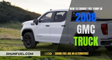 Replacing Fuel Pump in 2008 GMC Truck: Step-by-Step Guide