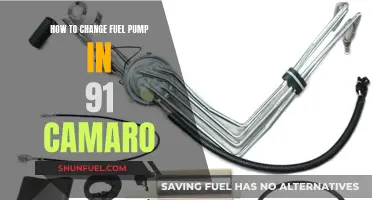 Replacing the Fuel Pump in a '91 Camaro: Step-by-Step Guide