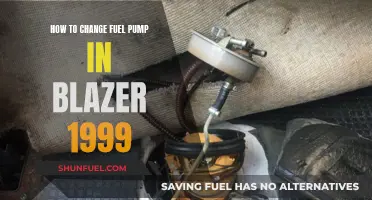 Replacing Fuel Pump in '99 Blazer: Step-by-Step Guide