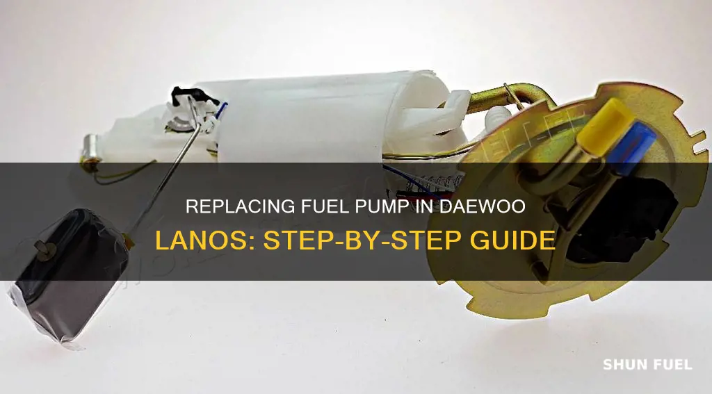 how to change fuel pump in daewoo lanos