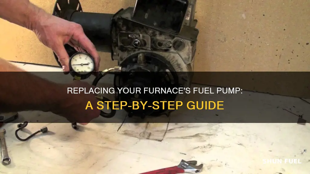 how to change fuel pump in furnace