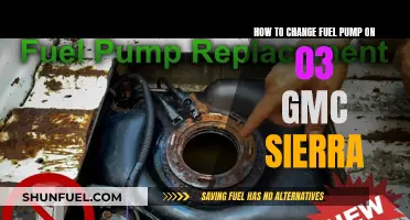 Replacing Fuel Pump in GMC Sierra: Step-by-Step Guide