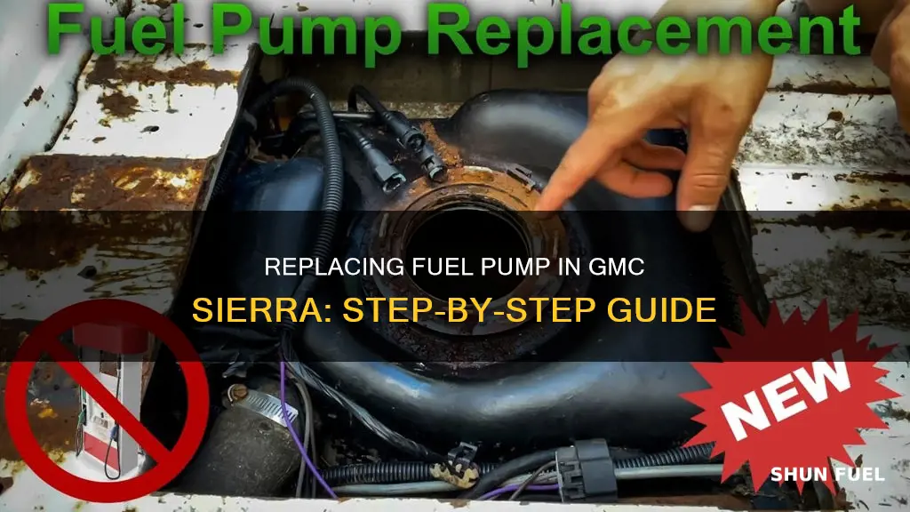 how to change fuel pump on 03 gmc sierra