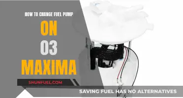 Replacing Fuel Pump in 03 Maxima: Step-by-Step Guide