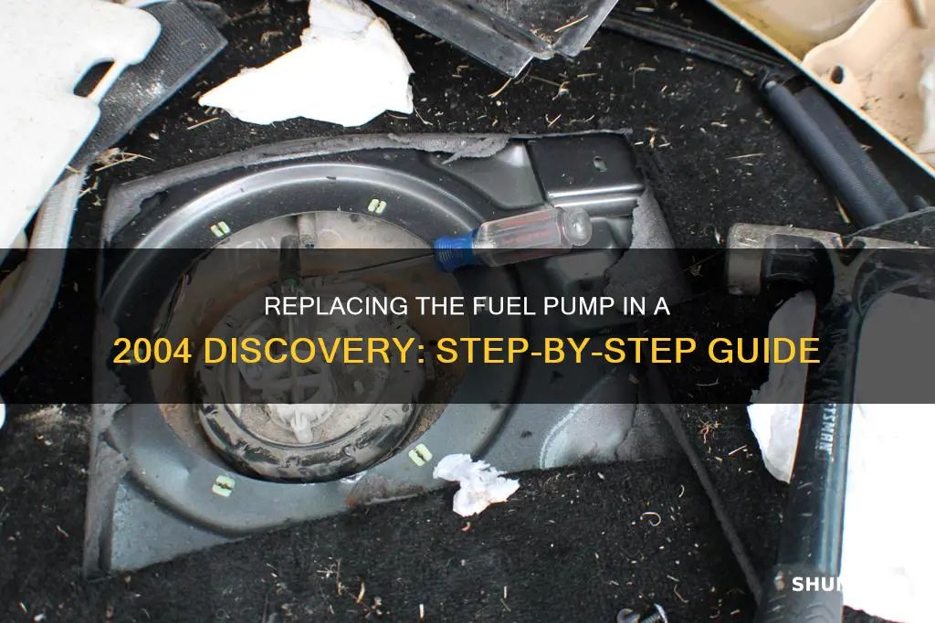 how to change fuel pump on 04 discovery