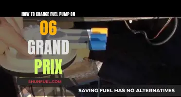 Replacing Fuel Pump in '06 Grand Prix: Step-by-Step Guide