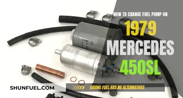 Replacing the Fuel Pump in Your Classic 1979 Mercedes 450SL