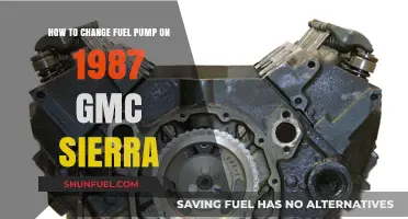 DIY Fuel Pump Replacement Guide for 1987 GMC Sierra Trucks