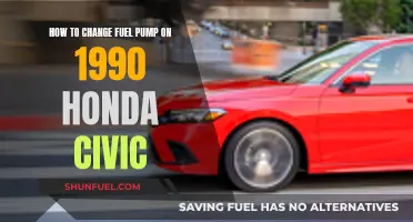 Replacing the Fuel Pump in a 1990 Honda Civic DIY Guide