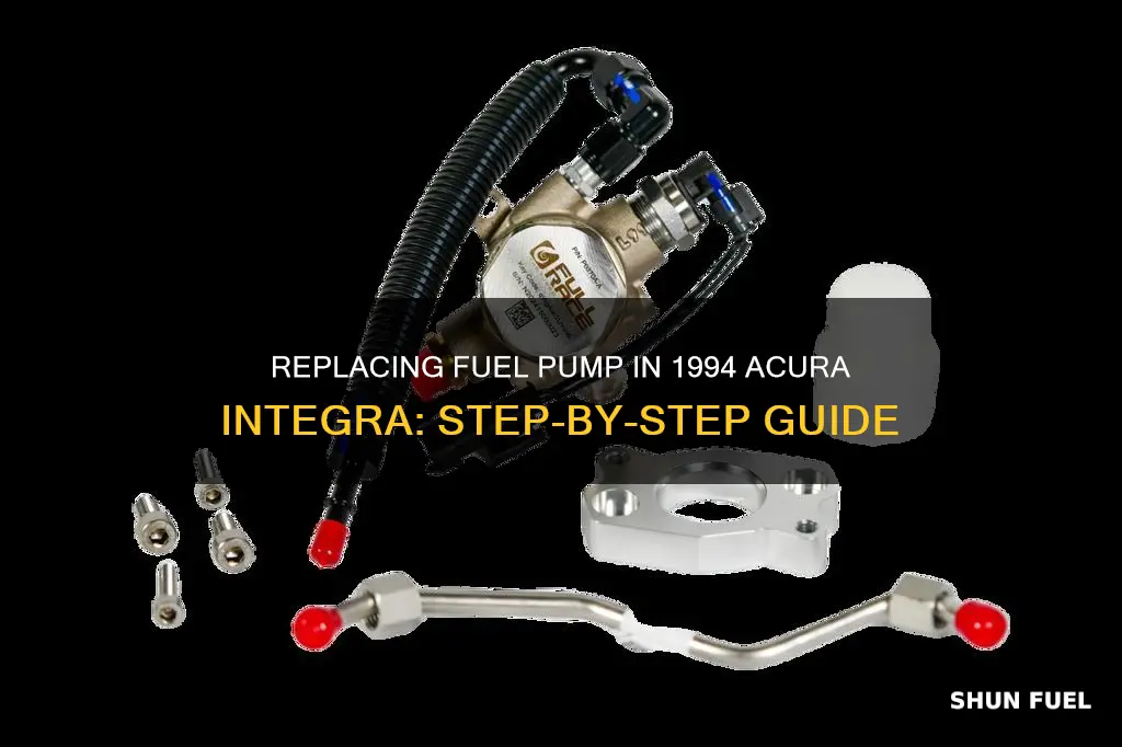 how to change fuel pump on 1994 acura integra