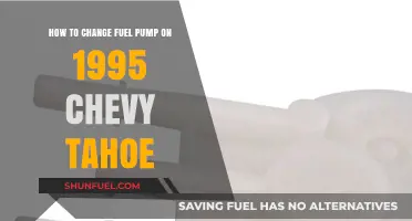DIY Fuel Pump Replacement Guide for 1995 Chevy Tahoe