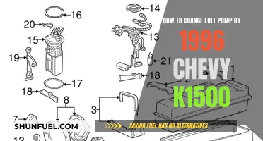 Replacing the Fuel Pump in a '96 Chevy K1500