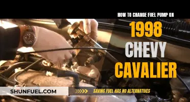 Replacing Fuel Pump in '98 Chevy Cavalier: Step-by-Step Guide