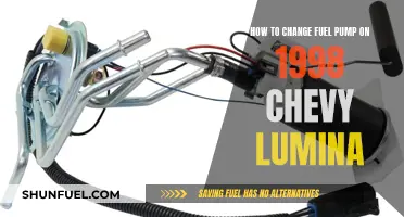 Replacing Fuel Pump in '98 Chevy Lumina: Step-by-Step Guide