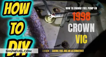 Replacing the Fuel Pump in Your 1998 Crown Vic