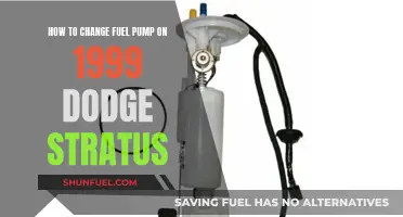 Replacing Fuel Pump in '99 Dodge Stratus: Step-by-Step Guide