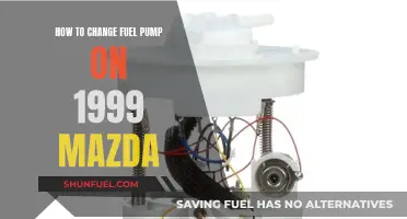 Replacing the Fuel Pump in a 1999 Mazda: Step-by-Step Guide