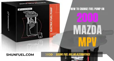 Replacing Fuel Pump in Mazda MPV: Step-by-Step Guide