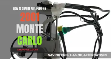 Replacing Fuel Pump in 2001 Monte Carlo: Step-by-Step Guide