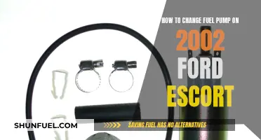 Replacing Fuel Pump in Ford Escort: Step-by-Step Guide