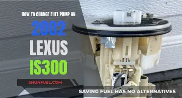 Replacing the Fuel Pump in a 2002 Lexus IS300: Step-by-Step Guide