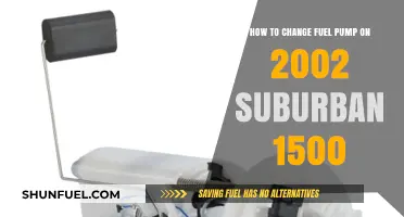 Step-by-Step Guide: Replacing the Fuel Pump on a 2002 Suburban 1500