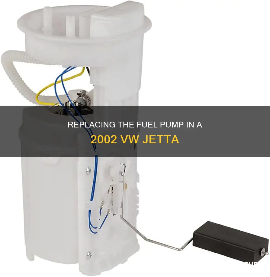 how to change fuel pump on 2002 vw jetta