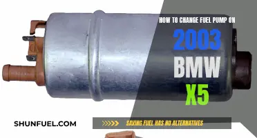 Replacing the Fuel Pump in Your 2003 BMW X5